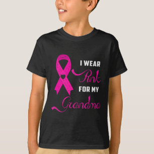 Camiseta Eu Uso Rosa Para a Conscientização do Câncer de Ma