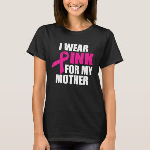 Camiseta Eu Uso Rosa Pelo Suporte Ao Câncer De Mama Da Minh