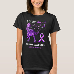 Camiseta Eu Uso Roxo Para a Conscientização da Epilepsia da