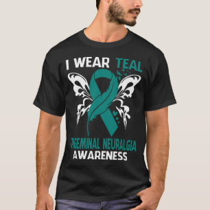 Camiseta Eu Uso Verde-azulado Para Conscientização Da NEVRA