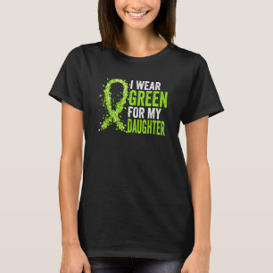 Camiseta Eu Uso Verde Para a Conscientização da Doença Rena