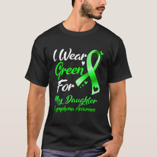 Camiseta Eu Uso Verde Para a Conscientização do Linfoma da
