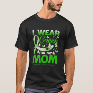 Camiseta Eu Uso Verde Para A Minha Mãe Conscientização Da P
