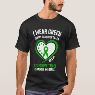 Camiseta Eu Uso Verde para Minha Nora Conscientização sobre