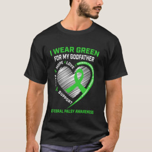 Camiseta Eu Uso Verde Pelo Meu Padrinho Consciente da Paral