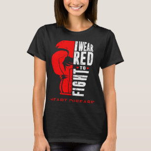 Camiseta Eu Uso Vermelho Para Combater o Dia de Conscientiz
