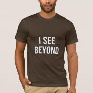 Camiseta EU VEJO ALÉM — Terceiro Olho Espiritual Desperto E