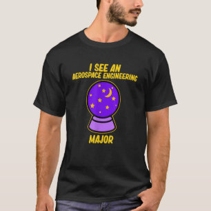 Camiseta Eu Vejo Engenheiro de Foguetes Graduado em Engenha