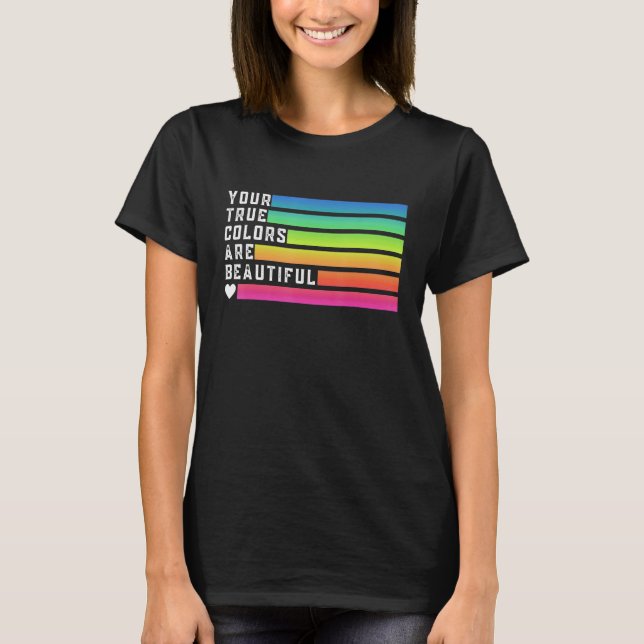 Camiseta Eu Vejo O Seu Verdadeiro Autismo Quebra-cabeça do  (Frente)