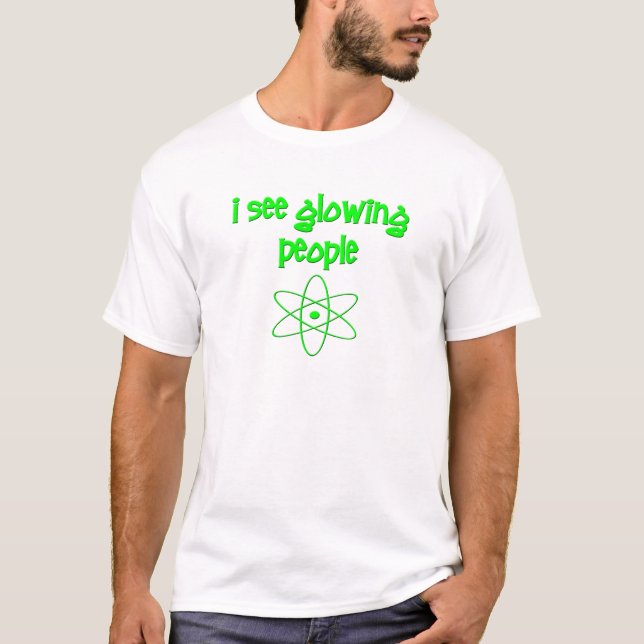 Camiseta Eu Vejo Pessoas Brilhando (Frente)