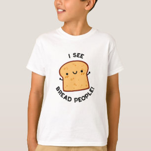Camiseta Eu Vejo Pessoas Pão Engraçado Citação de Filme