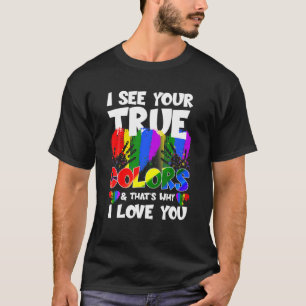 Camiseta Eu Vejo Suas Verdadeiras Cores, Quebra-cabeça Worl