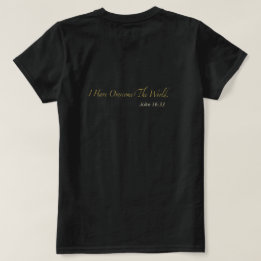 Camiseta Eu Venci o Mundo João 16:33
