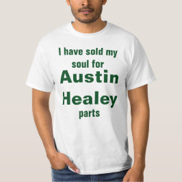 Camiseta Eu vendi minha alma para as peças do healey de