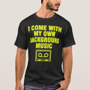 Camiseta Eu Venho Com O Meu Próprio Prêmio De Música Em Seg