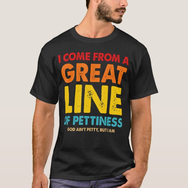 Camiseta Eu Venho De Uma Linha De Excelente (Frente)