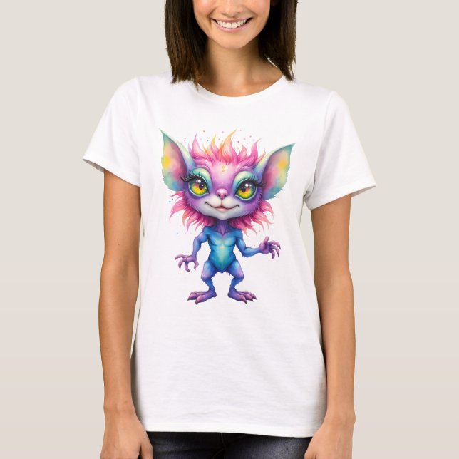 Camiseta Eu Venho em Paz… Provavelmente.  (Frente)