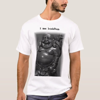 Camiseta Eu ver buddhas