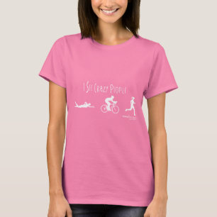 Camiseta Eu ver pessoas loucas