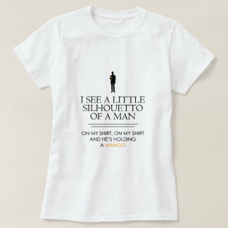 Camiseta Eu ver um Silhouetto pequeno…