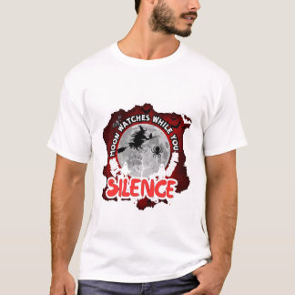 Camiseta Eu vi a lua enquanto você estava dormindo