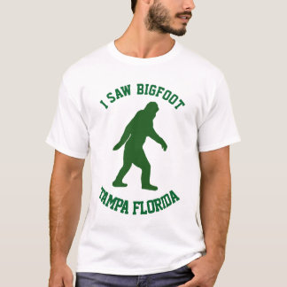 Camiseta Eu vi Bigfoot Tampa Florida