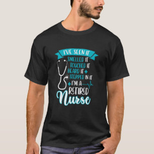 Camiseta Eu Vi Cheirei Toquei Nisto Sou Uma Enfermeira Apos