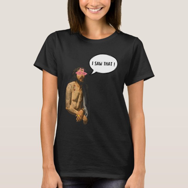 Camiseta Eu vi isso (Frente)