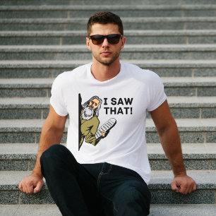 Camiseta Eu Vi Isso - Moisés Meme, Humor Judeu