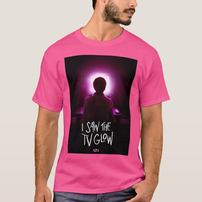 Camiseta Eu Vi O Brilho Da Tv (Frente)