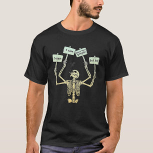 Camiseta Eu Vi Que Havia Pessoas, Então Deixei A Ske Engraç