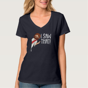Camiseta Eu Vi Que Jesus De Natal Engraçado Meme Religioso