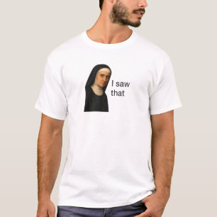 Camiseta Eu Vi Que Stern Nun Meme