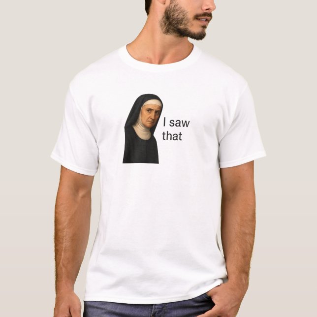 Camiseta Eu Vi Que Stern Nun Meme (Frente)