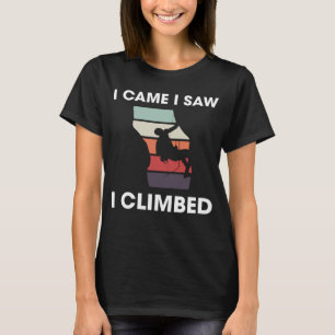 Camiseta Eu Vi Que Subi O Esporte Subindo Em Boul