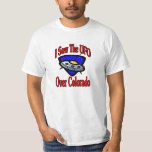 Camiseta Eu vi UFO, Colorado