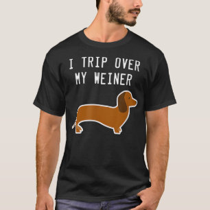 Camiseta Eu Viajei Sobre O Meu Engraçado Engraçado Dachshun