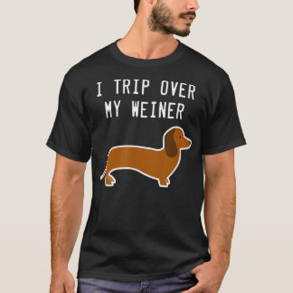 Camiseta Eu Viajei Sobre O Meu Engraçado Engraçado Dachshun