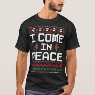 Camiseta Eu Vim Em Casais De Combate À Paz No Natal