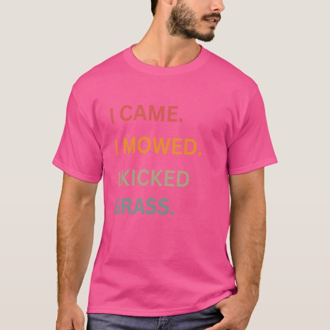 Camiseta Eu Vim Me Sentir Que Eu Chocava Grass Engraçado Sa (Frente)
