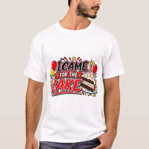 Camiseta Eu Vim Pelo Bolo