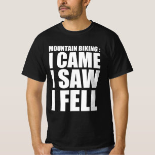 Camiseta Eu vim, vi, caí
