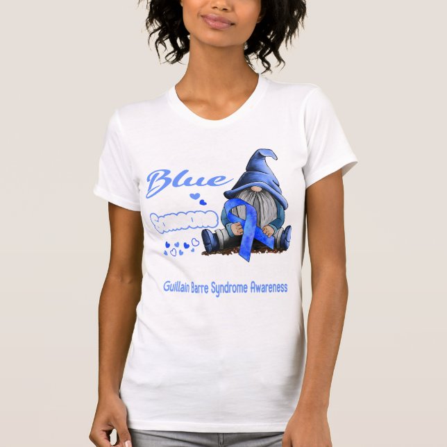 Camiseta Eu Visto a consciência da síndrome de Guillain Bar (Frente)