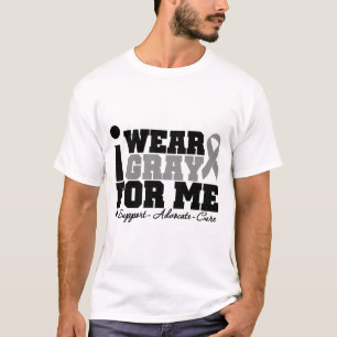 Camiseta Eu visto a fita cinzenta para mim