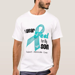 Camiseta Eu visto a fita da cerceta para meu filho