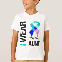 Eu visto a fita do cancer de tiróide para minha