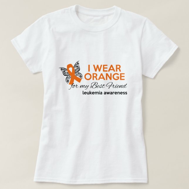 Camiseta Eu visto a laranja para meu melhor amigo - (Frente do Design)