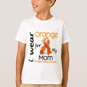 Camiseta Eu visto a laranja para minha esclerose múltipla
