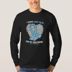 Camiseta Eu Visto Azul Claro Para Namorada Addisonu2019s Di