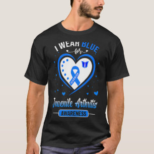 Camiseta Eu Visto Azul Para A Consciência Da Artrite Juveni